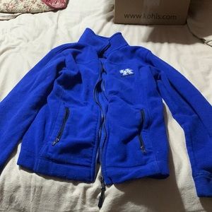 Uk wildcats zip up fleece jacket